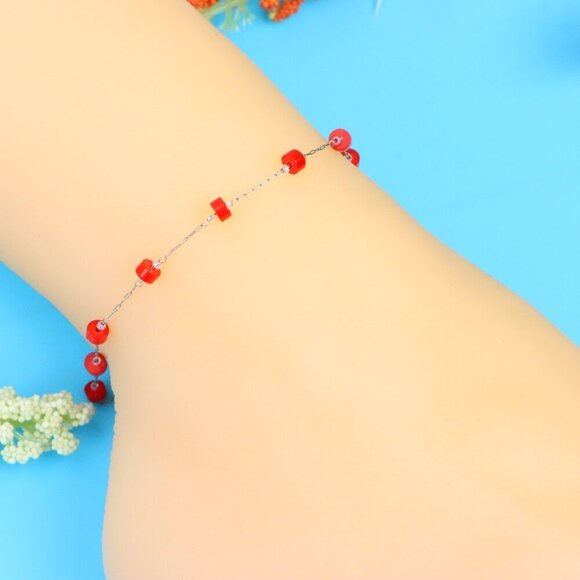 Elegant Handmade Anklet – Perfect for Women & Girls | Ideal Gift Option, DYC1580 - Picture 9 of 10